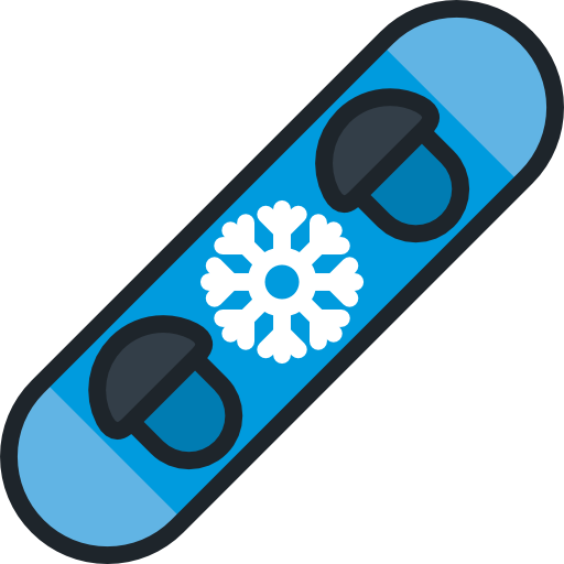 スノーボード Special Lineal color icon