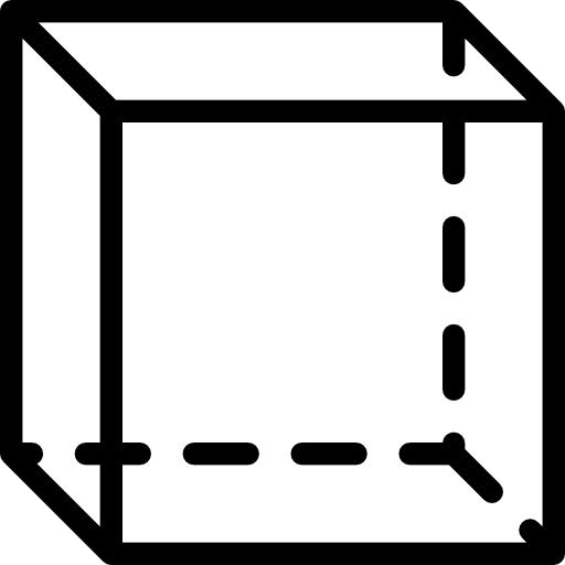 キューブ Detailed Rounded Lineal icon