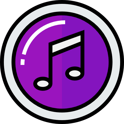 itunes Detailed Straight Lineal color icon