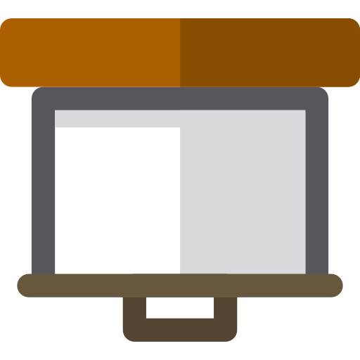 표시 Basic Rounded Flat icon