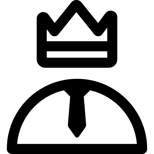 リーダーシップ Basic Rounded Lineal icon