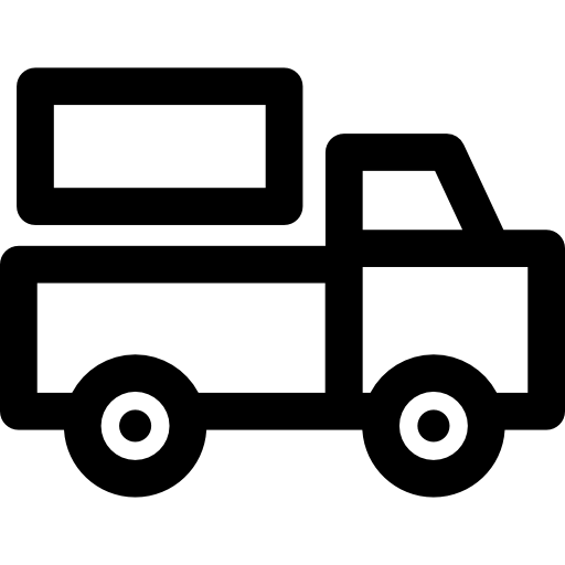 트럭 Basic Rounded Lineal icon