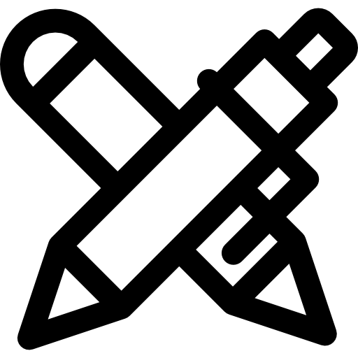 펜 Basic Rounded Lineal icon