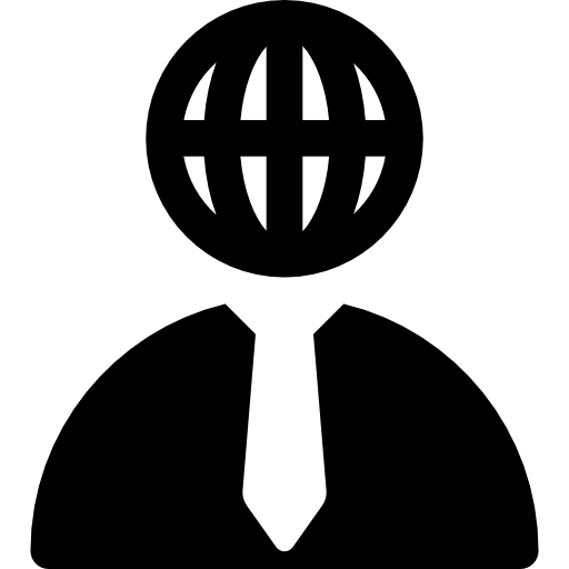 Businessman Basic Rounded Filled icon