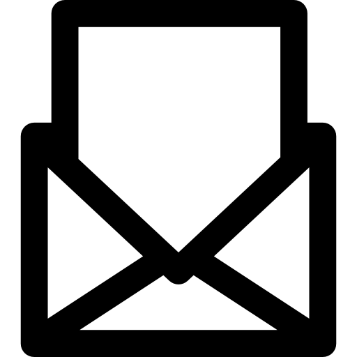 enveloppe Basic Rounded Lineal Icône