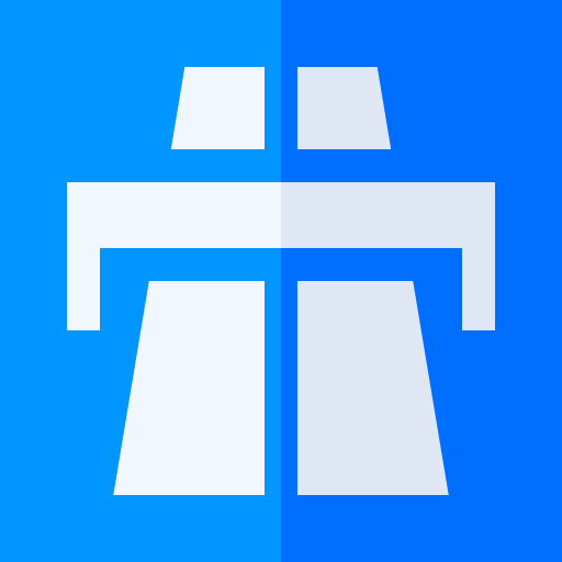 autopista Basic Straight Flat icono
