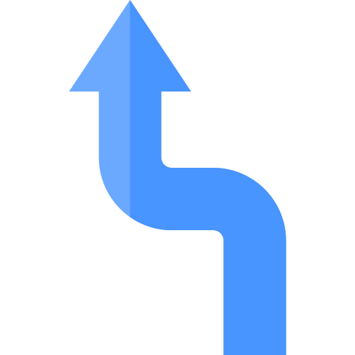 矢印 Basic Straight Flat icon