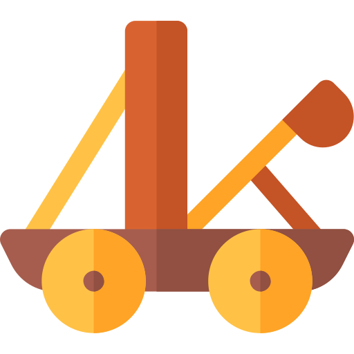 Catapult Basic Rounded Flat icon
