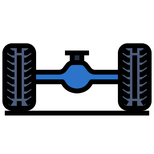 Wheel alignment Generic Outline Color icon