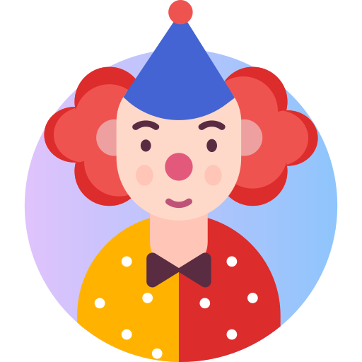 clown SBTS2018 Circular icoon