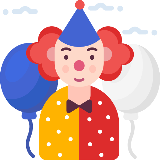 clown SBTS2018 Flat icon