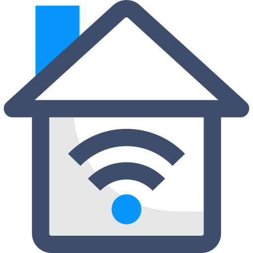 intelligentes zuhause SBTS2018 Blue icon