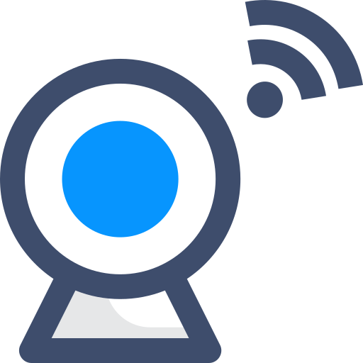 web-kamera SBTS2018 Blue icon