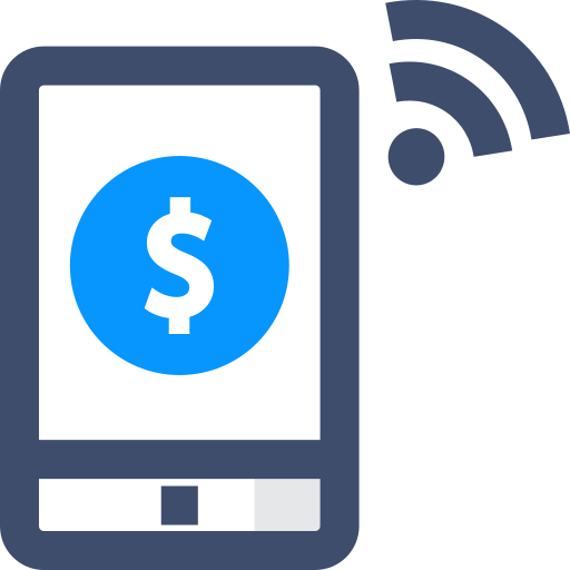 mobile banking SBTS2018 Blue icon