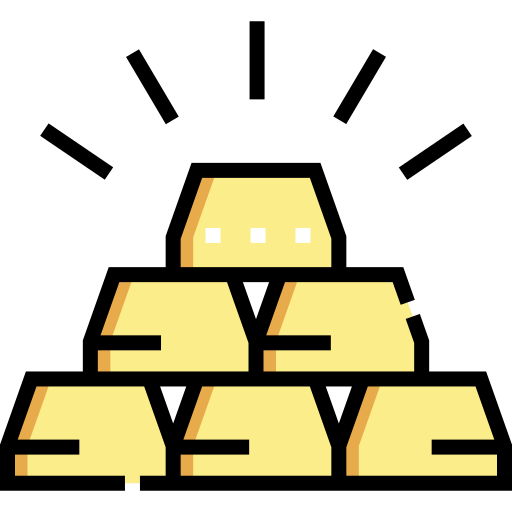 금 Detailed Straight Lineal color icon