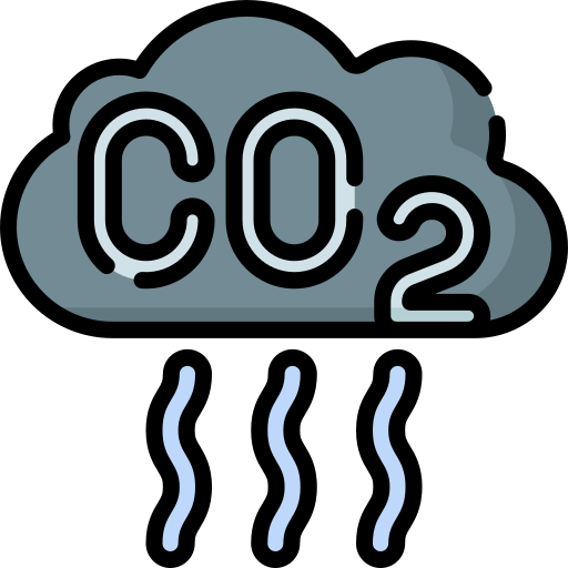 dwutlenek węgla Special Lineal color ikona