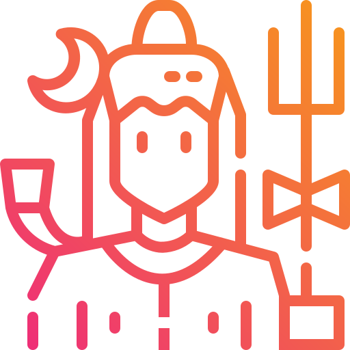 Шива Mangsaabguru Lineal Gradient иконка