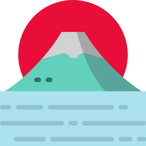 Fuji Mangsaabguru Flat icon