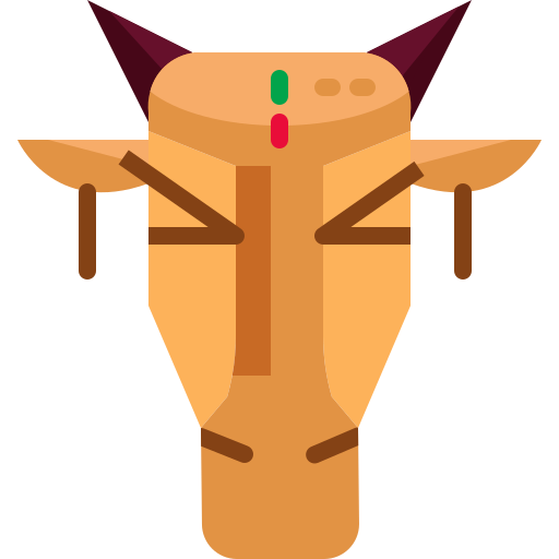 krowa Mangsaabguru Flat ikona