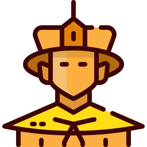 황제 Mangsaabguru Lineal Color icon