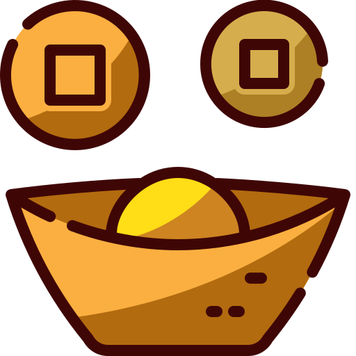 złoto Mangsaabguru Lineal Color ikona