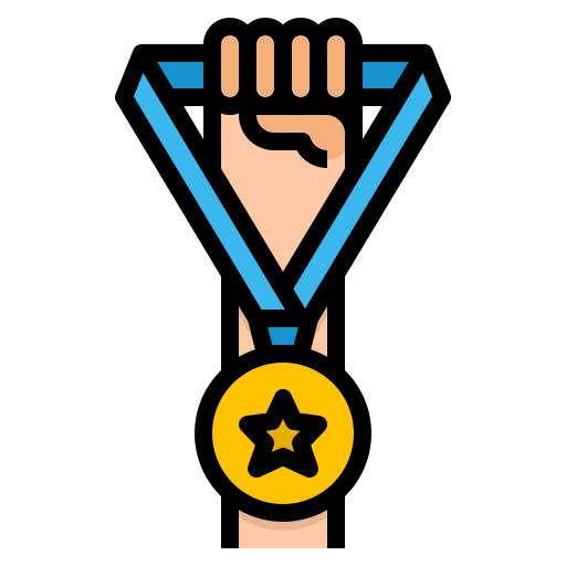 medal Generic Outline Color ikona