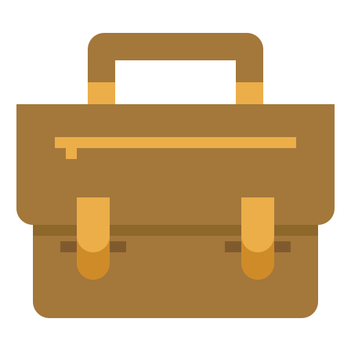 Briefcase Nhor Phai Flat icon