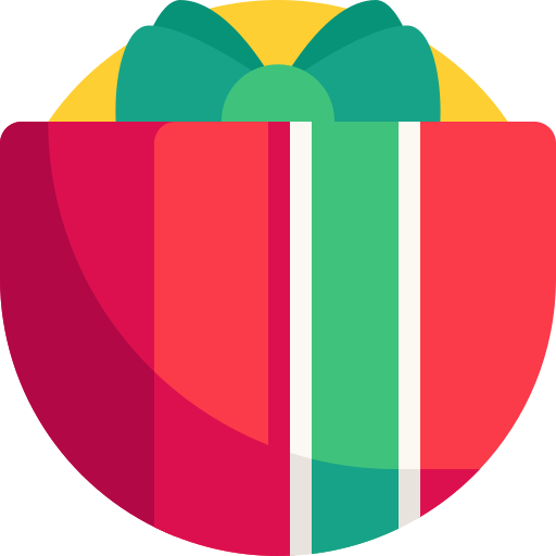 Gift Detailed Flat Circular Flat icon