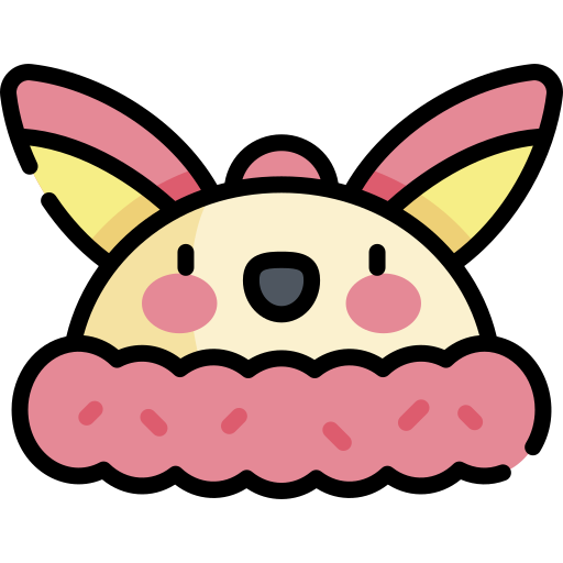 wollmütze Kawaii Lineal color icon
