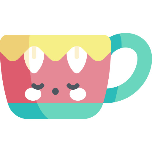 Hot drink Kawaii Flat icon