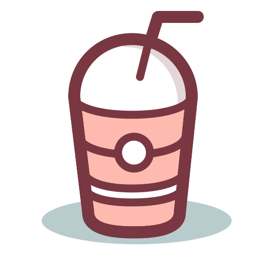 Milkshake Pixel Buddha Premium Lineal color icon