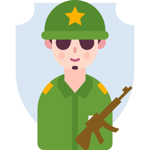 soldado SBTS2018 Flat icono