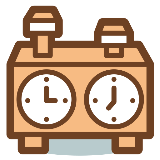 Stopwatch Pixel Buddha Premium Lineal color icon