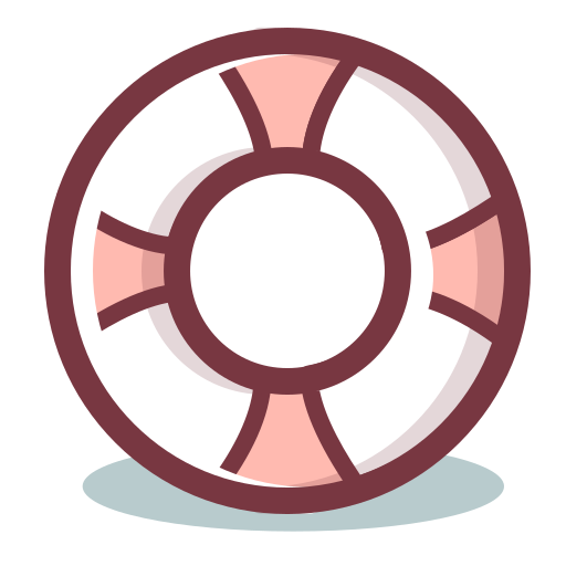 Спасательный круг Pixel Buddha Premium Lineal color иконка