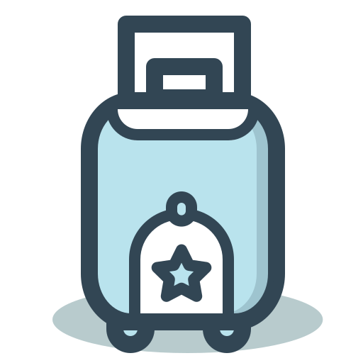 torba podróżna Pixel Buddha Premium Lineal color ikona