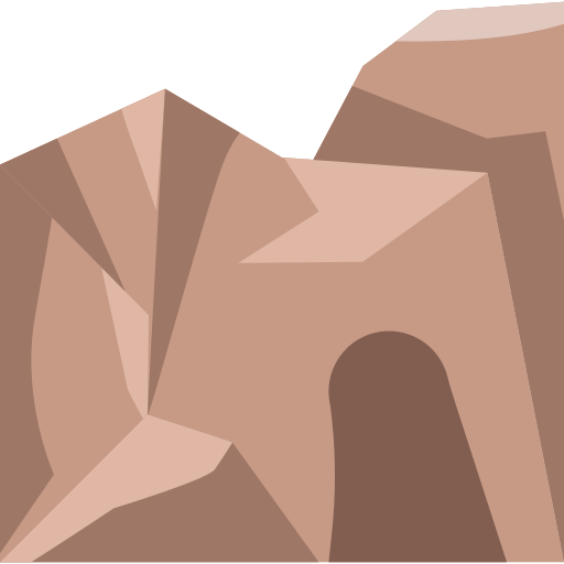 동굴 Vitaliy Gorbachev Flat icon