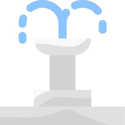 噴水 Vitaliy Gorbachev Flat icon