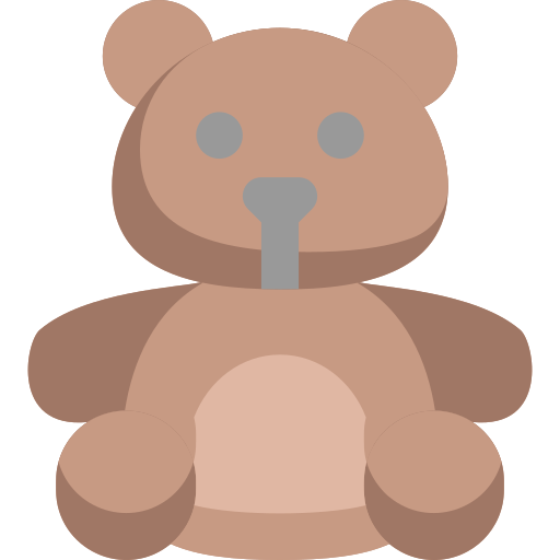 плюшевый медведь Vitaliy Gorbachev Flat иконка