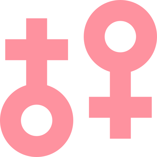 Gender symbols Vitaliy Gorbachev Flat icon