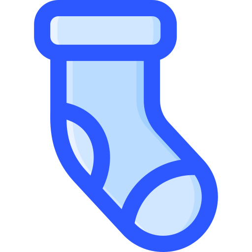 calcetín de navidad Vitaliy Gorbachev Blue icono