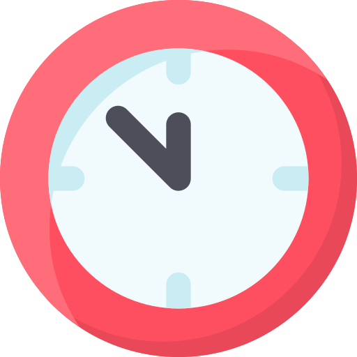 Clock Vitaliy Gorbachev Flat icon