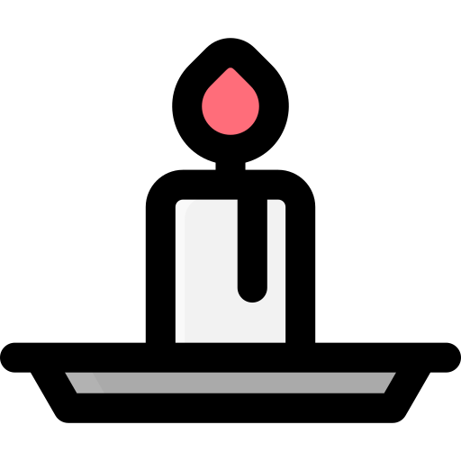 Candle Vitaliy Gorbachev Lineal Color icon