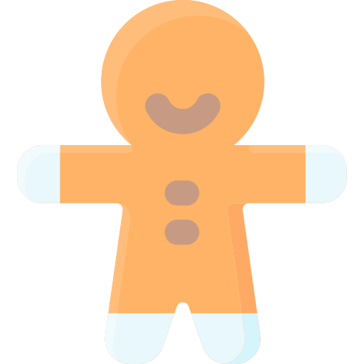 Gingerbread man Vitaliy Gorbachev Flat icon