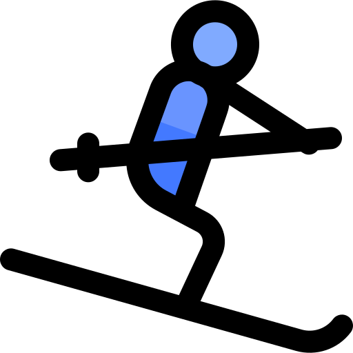 ski Vitaliy Gorbachev Lineal Color icoon