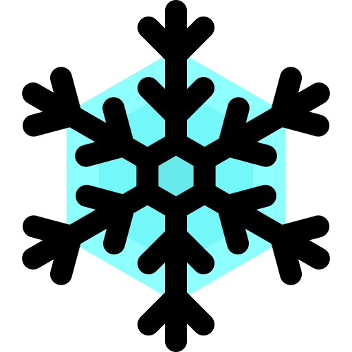 Snowflake Vitaliy Gorbachev Lineal Color icon