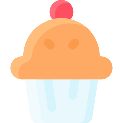 Cupcake Vitaliy Gorbachev Flat icon