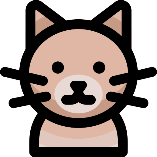 Короткошерстная кошка Vitaliy Gorbachev Lineal Color иконка