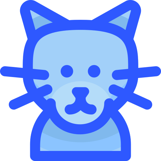 gato azul ruso Vitaliy Gorbachev Blue icono