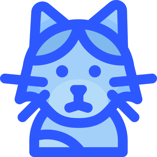 터키 고양이 Vitaliy Gorbachev Blue icon