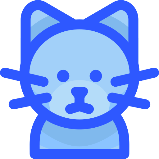 gatto mannese Vitaliy Gorbachev Blue icona